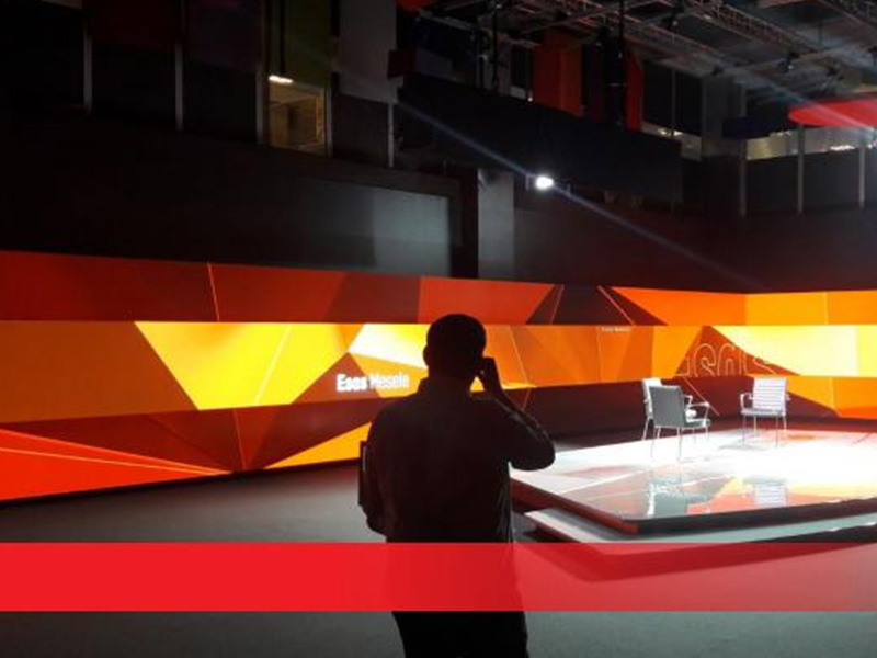 Istanbul TV Studio 1.56mm LED Wall